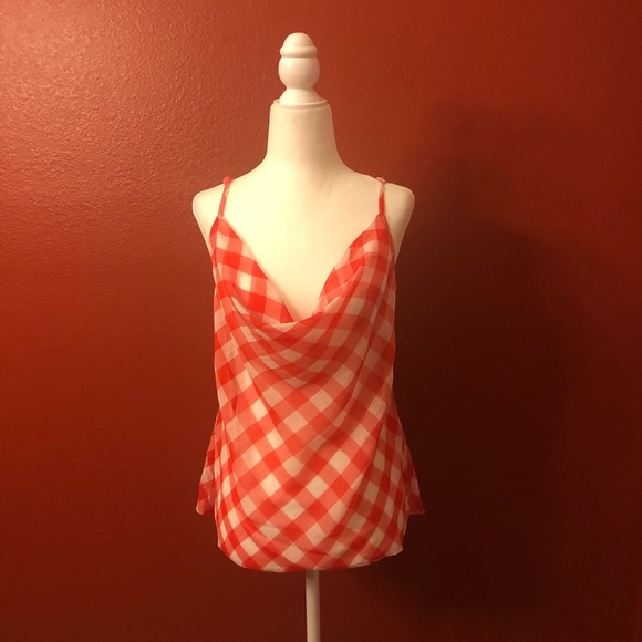 Lovers & Friends Kitt Gingham Plaid Tank Top Large - Picture 2 of 8